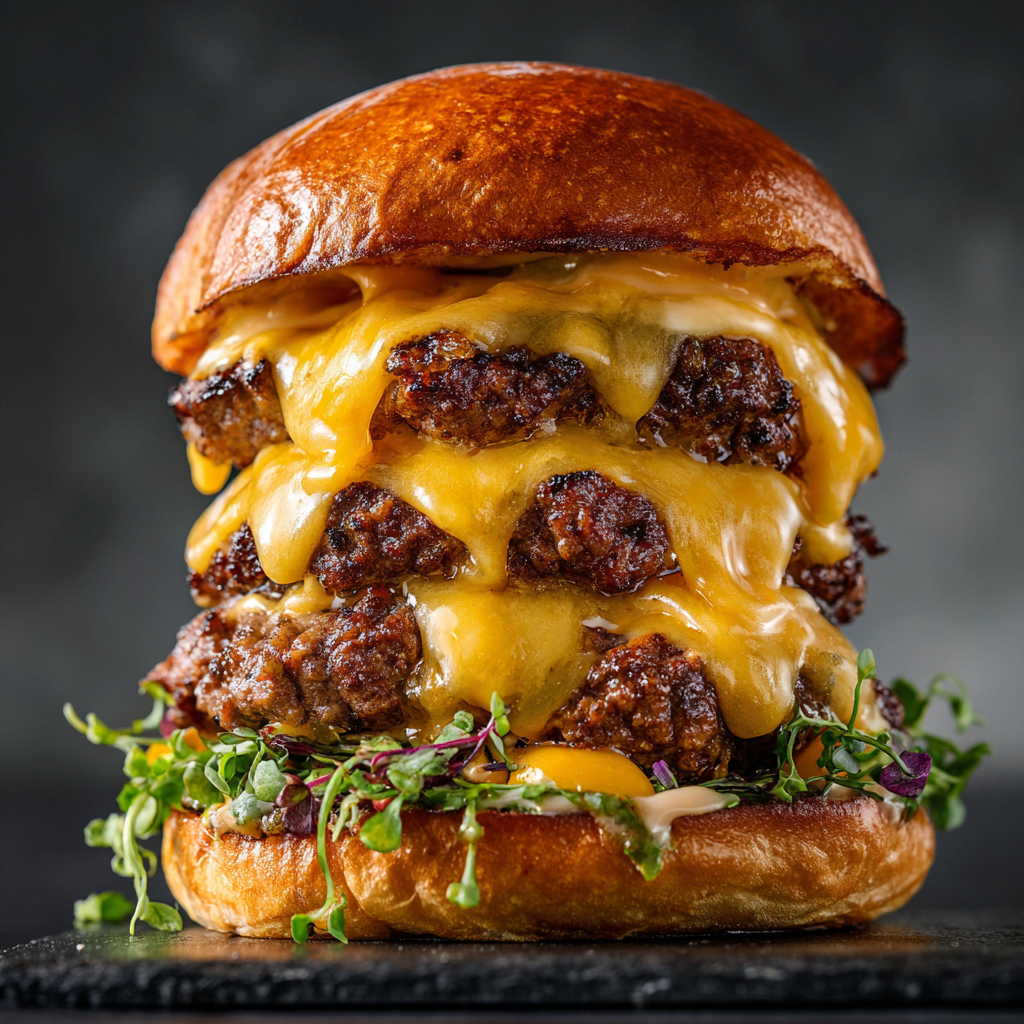 Triple Stack Burger